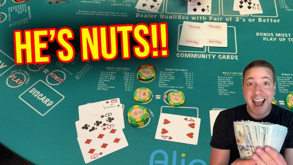 Stół do gry online i żetony w świetle neonów